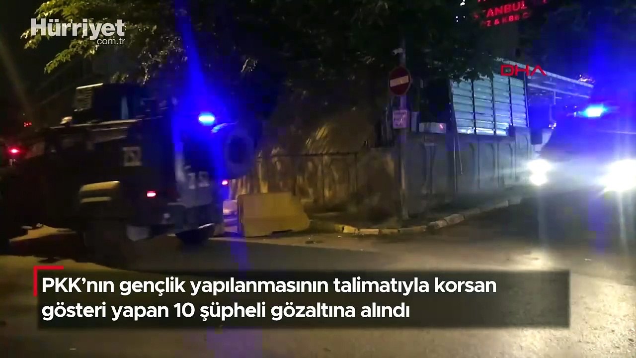 PKK’nın gençlik yapılanmasının talimatıyla kors...