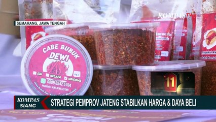 Stabilkan Harga dan Daya Beli, Pemprov Jawa Tengah Sosialisasikan Cabai Kering & Bawang Merah Pasta