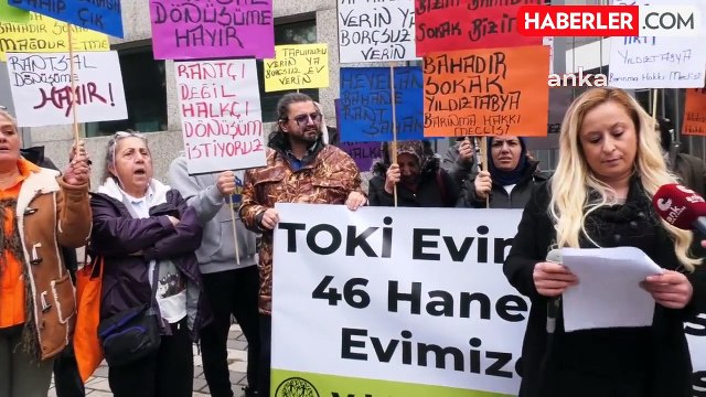 Gaziosmanpaşa TOKİ Mağdurları: Koltuğunuzda Kurum Kurum Kurulabilirsiniz Kurum Bey. Biz de Geleceğiz, Oturduğumuz Evlere Kurulacağız