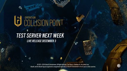 Rainbow Six Siege Official Collision Point Operator Gameplay Overview Trailer