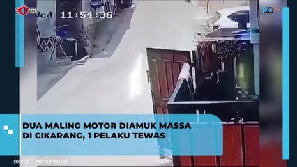 2 Maling Motor diamuk massa