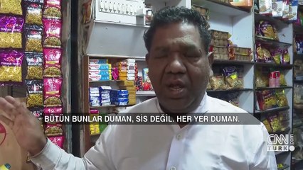 Hindistan'da halk zehir soluyor: Hava normalden 60 kat daha kirli!