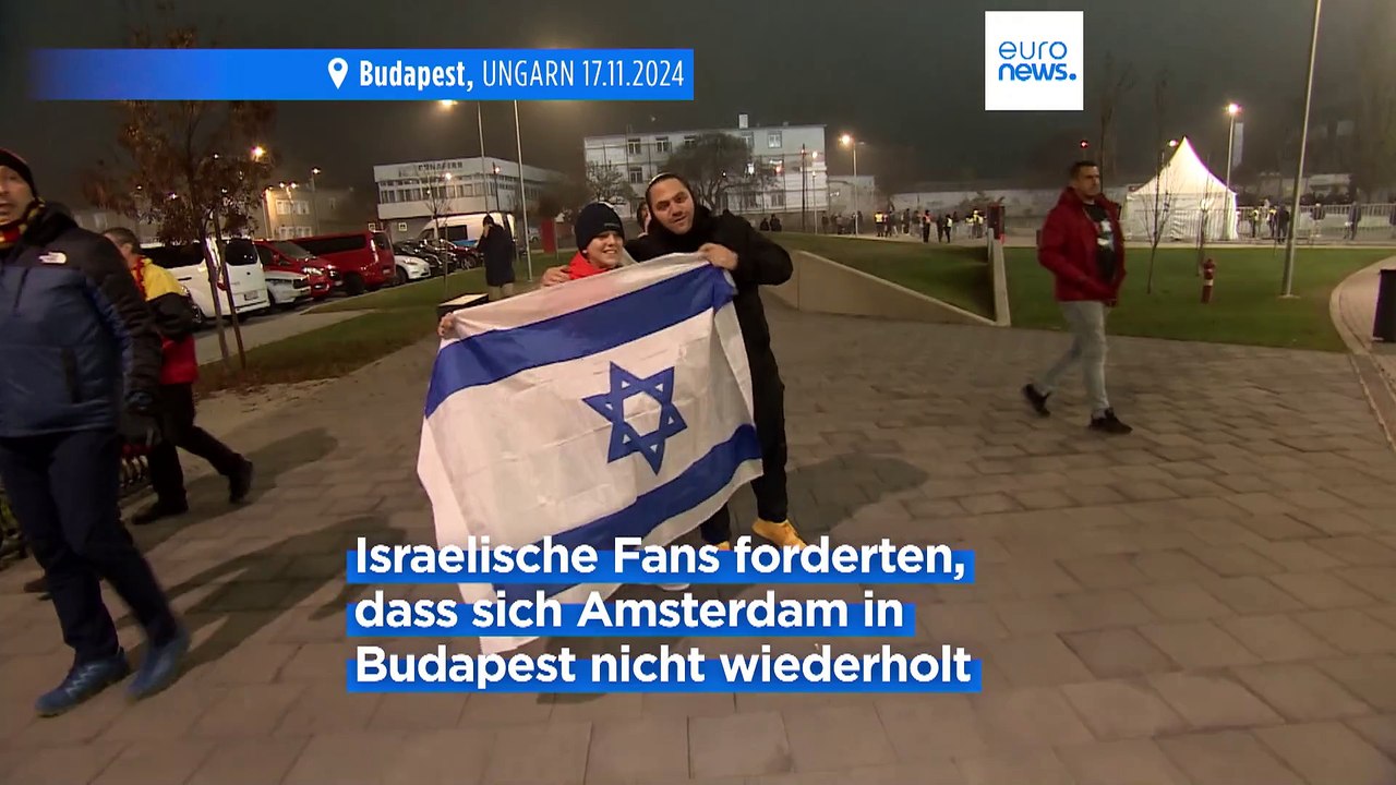 Fußball: Israel gegen Belgien – ruhiges Spiel in Budapest