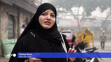 Escuelas cerradas y tráfico restringido en la capital de India por récord de contaminación