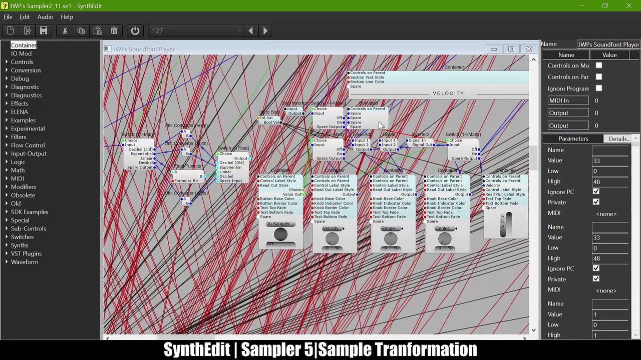 JWP-SynthEdit-Sampler 5-Sample Transformation - video Dailymotion