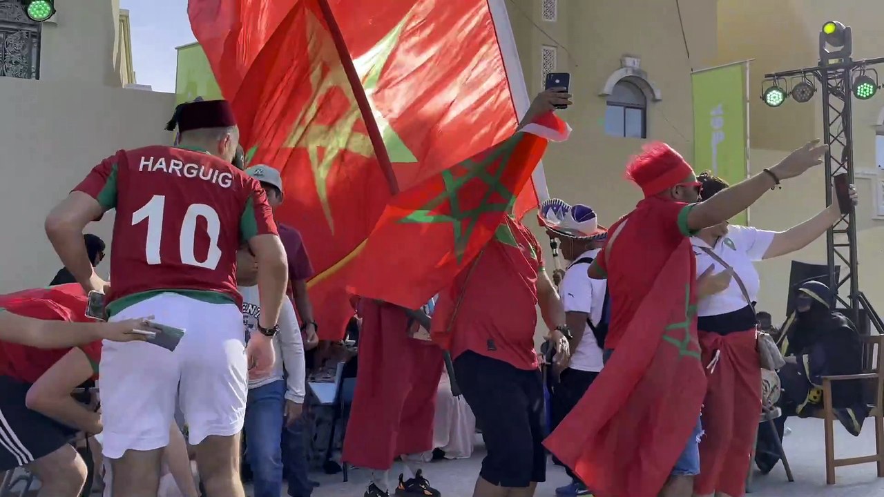 Morocco vs Belgium match