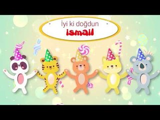 İyi ki Doğdun İSMAİL - İsme Özel Kırmızı Balık Doğum Günü Şarkısı