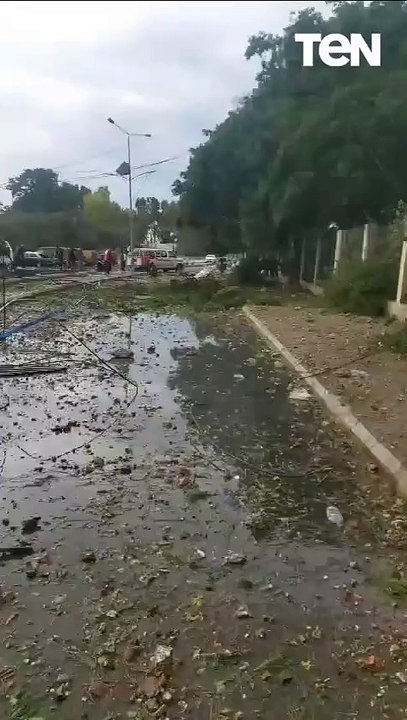الغارة الإسرائيلية الأولى على مدينة صور جنوبي لبنان هذا  الصباح