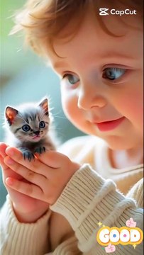 Nice mini babe for animal video for copyrit for tik tok youtub