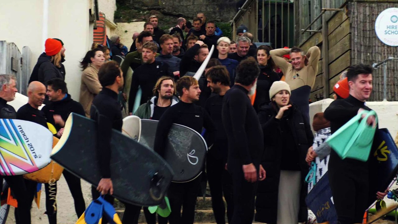 Memorial paddle out for Sam Buckle