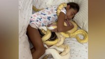 Family Turns Garage into Snake Sanctuary, Kids Cuddle with 200 Exotic Reptiles