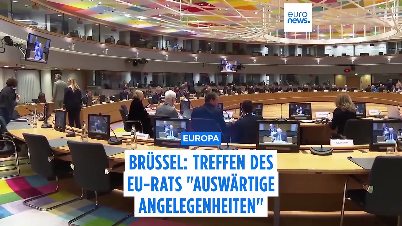 Brüssel: EU-Außenminister beraten über Ukraine