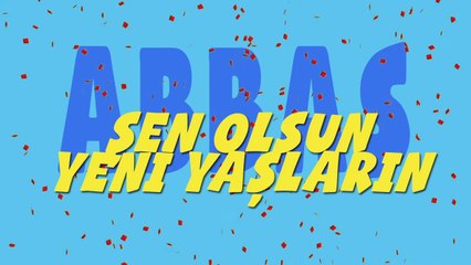 İyi ki doğdun ABBAS - İsme Özel Ankara Havası Doğum Günü Şarkısı (FULL VERSİYON) (REKLAMSIZ)