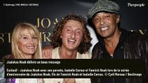 Yannick Noah et Isabelle Camus : loin de son tempérament festif, leur fils Joalukas prend la parole