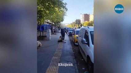 Diyarbakır’da yürek sızlatan görüntü!