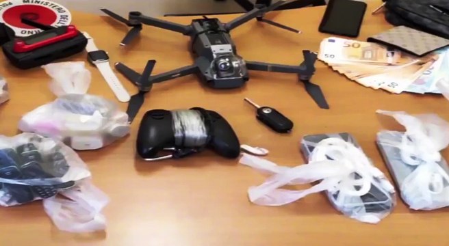 Napoli, i droni del clan per portare droga e cellulari in carcere: Polizia esegue 12 misure cautelari (18.11.24)