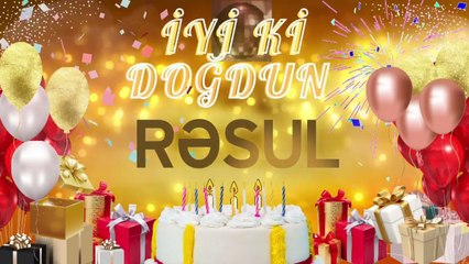 RƏSUL – Ad Günün Mübarək Rəsul