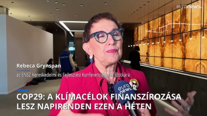 COP29: félidőben a klímacsúcs, és a neheze még hátra van