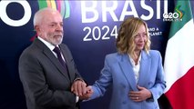 G-20-Gipfel in Rio berät über Klima und Konflikte - auch Scholz dabei