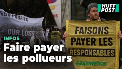 Ce que représentent ces débris déposés par Greenpeace devant le siège de Total à La Défense