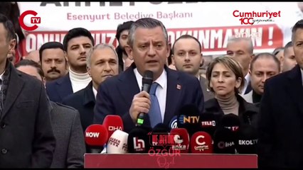 Özgür Özel: Kayyum değil işgal altındayız