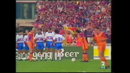 Champions League 1991-1992 Final - Barcelona - Sampdoria -