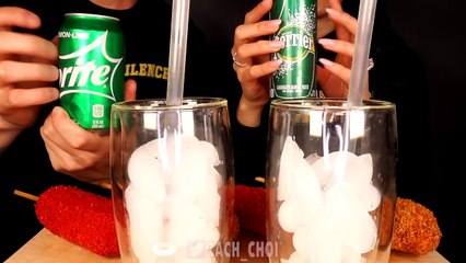 ASMR HOT CHEETOS MOZZARELLA CORN DOGS with STEPHANIE SOO