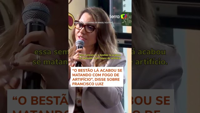 Janja ri e chama de ‘bestão’ homem que morreu ao detonar explosivos na frente do STF #shorts