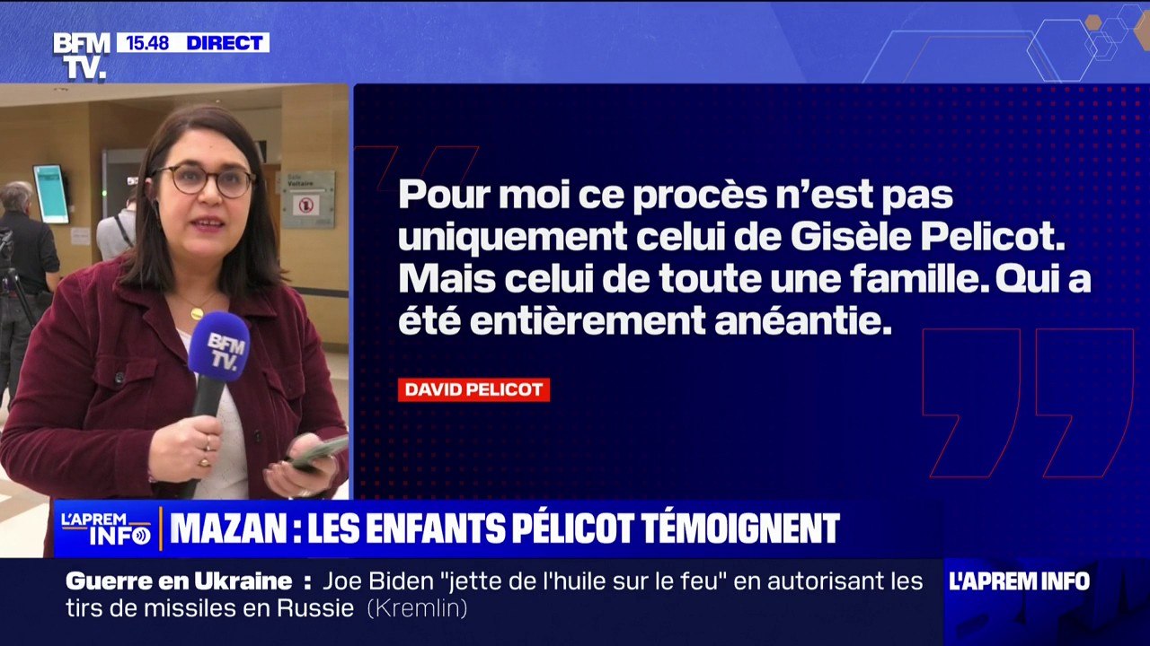 "S'il te reste encore un peu d'humanité, dis la vérité": le récit du témoignage des fils de Gisèle et Dominique Pelicot lors du procès des viols de Mazan