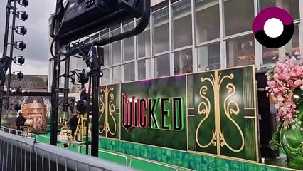 First look at Wicked premiere green carpet
