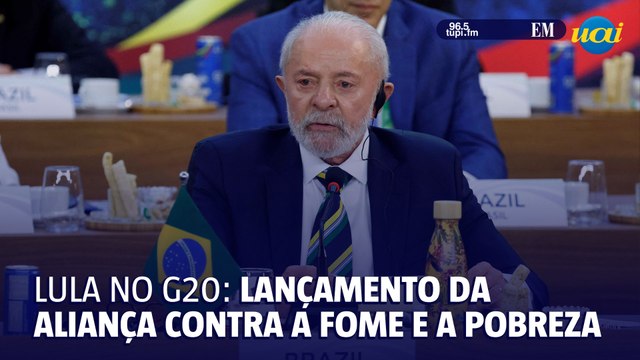 G20: Lula lança Aliança Global contra a Fome e a Pobreza, sem a Argentina