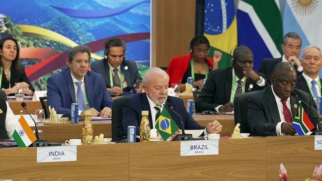 Lula lança aliança contra fome na abertura do G20