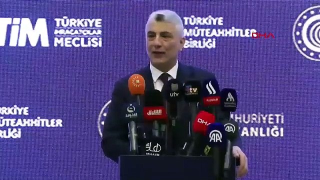 İstanbul- Bakan Bolat: Irak'a Ocak - Kasım dönemindeki ihracatımız 11 milyar dolara yaklaştı