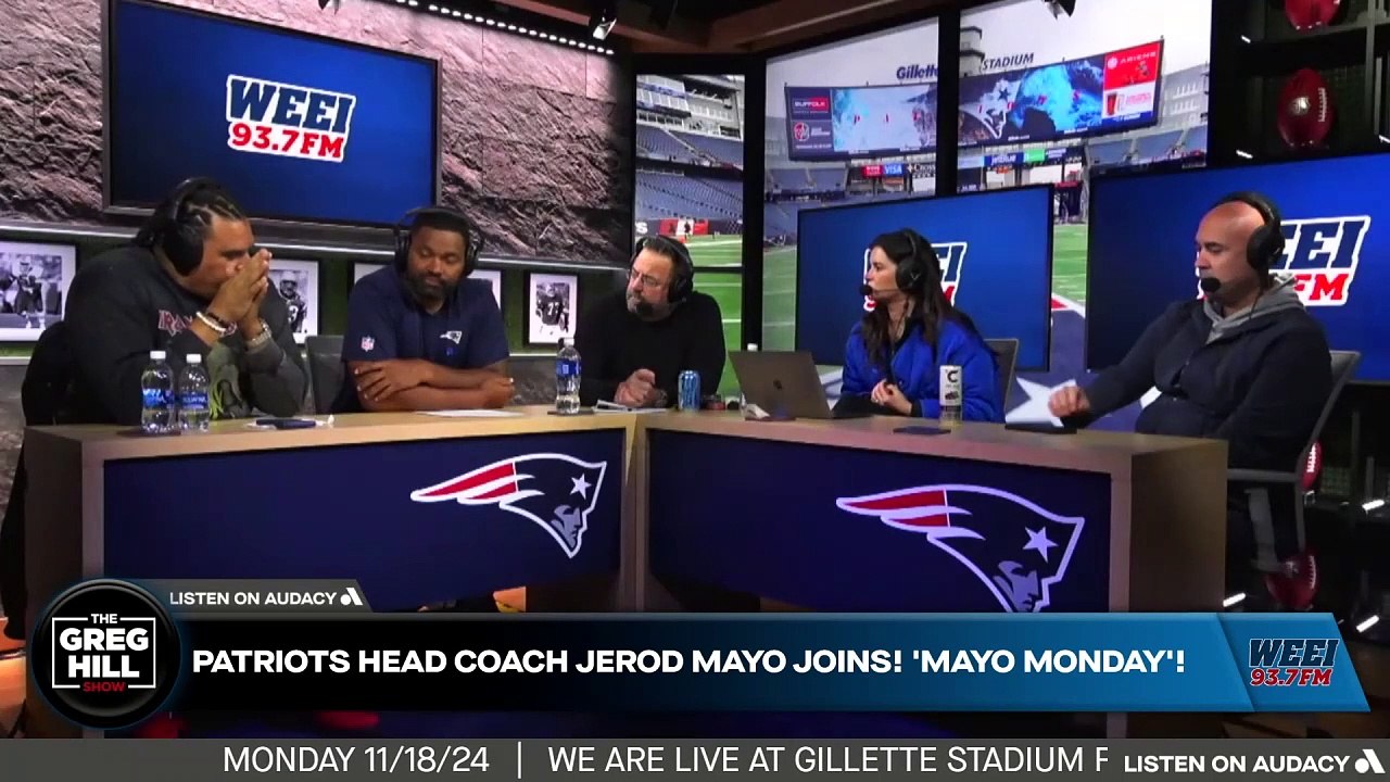 Jerod Mayo joins live! What does Mayo think of the reports that the Patriots were "asking around" on developing Maye?