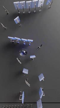 Marble Moonscape #shorts #viral #trending #relax