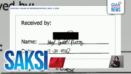 P1M pabuya, ibibigay ng mga kongresista sa makapagtuturo kay "Mary Grace Piattos" na pumirma sa resibo ng confidential funds ng OVP | Saksi