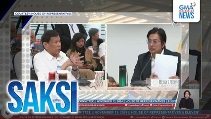 Former Pres. Rodrigo Duterte, iniimbestigahan na ng DOJ kaugnay sa umano'y mga extra-judicial killing | Saksi