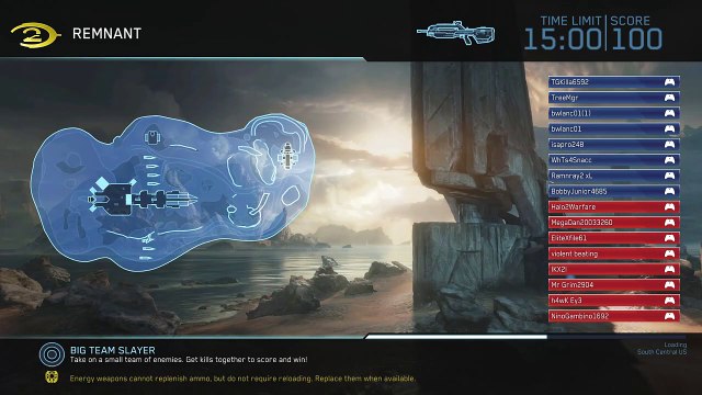 Halo 2 Classic Big Team - Big Team Slayer on Remnant Multiplayer Gameplay