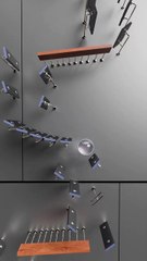 Frozen Marble Heart #shorts #trending #viral #relax