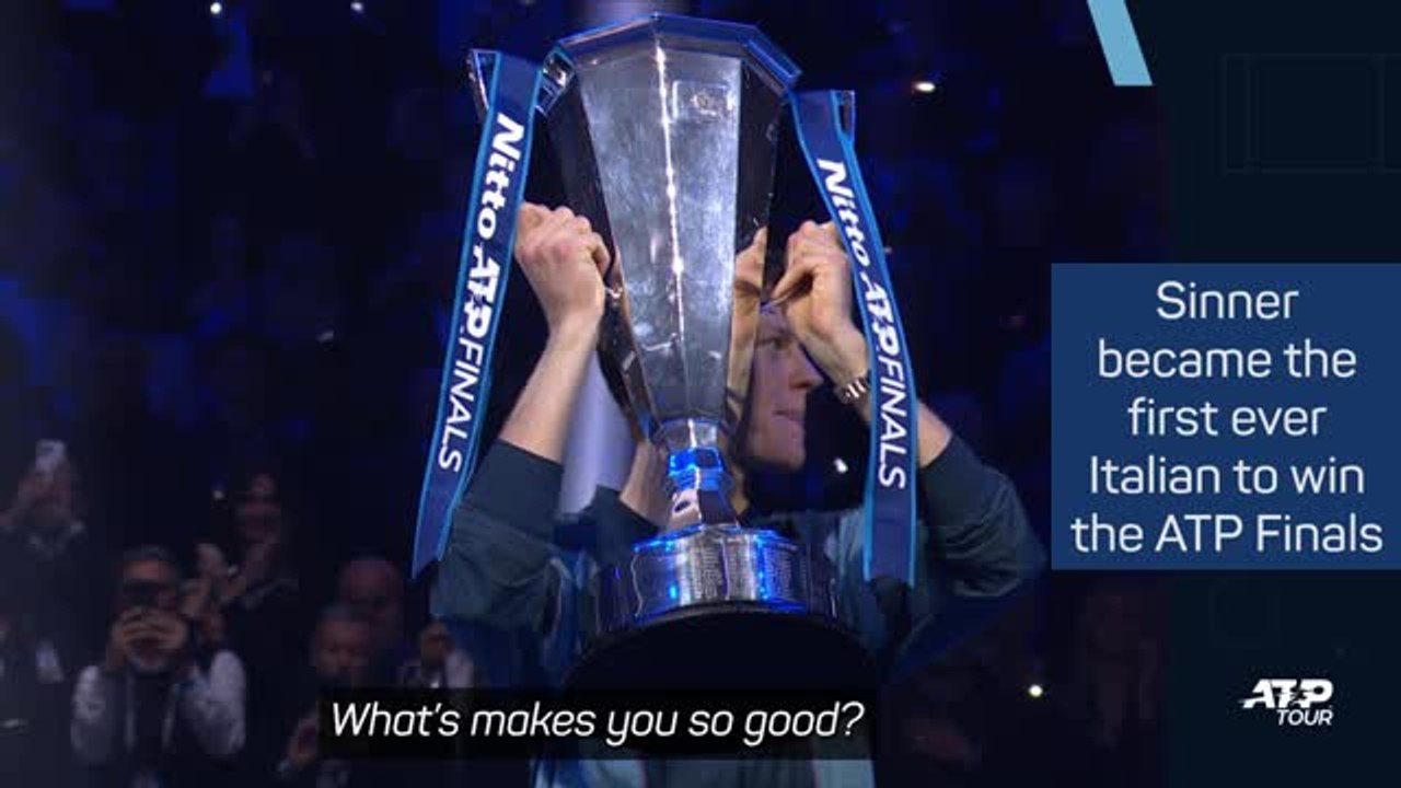 'Amazing' to become first Italian ATP Finals ch...