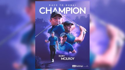 Rory levels record set by Ballesteros but keeps eye on fellow Northern-Irishman following DP World Championship win