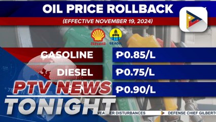 Oil price rollback set Nov. 19