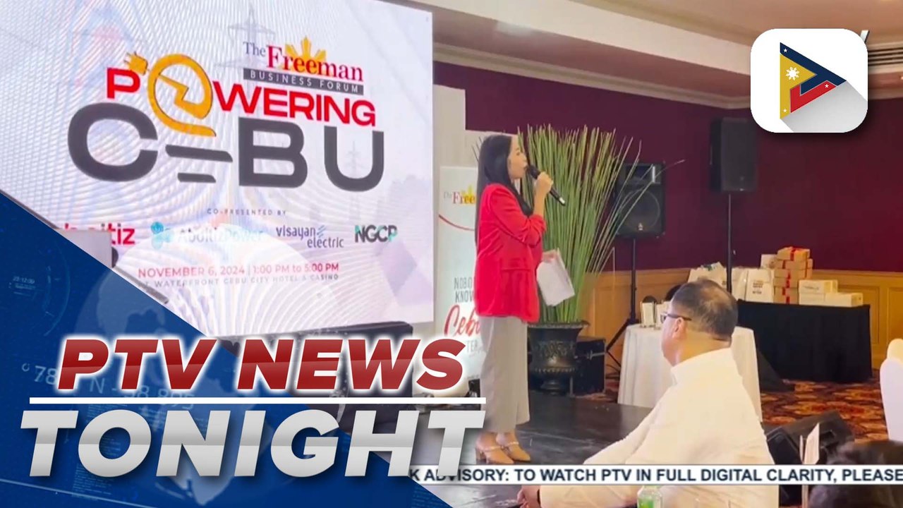 Biz forum on power plants conducted in Cebu