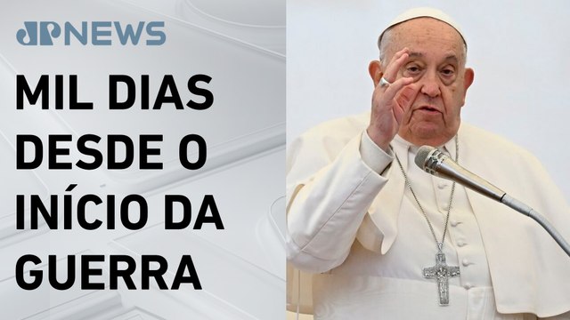 Papa Francisco diz que invasão russa da Ucrânia é “desastre vergonhoso”