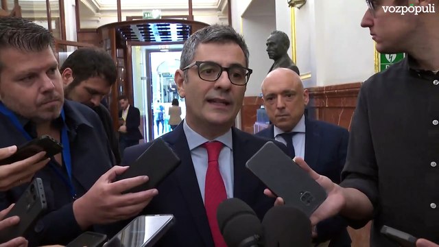 Bolaños, sobre la declaración de Aldama contra Sánchez: Absoluto respeto a los procesos judiciales