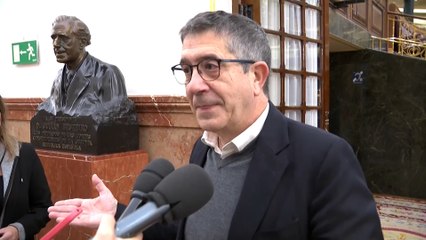 Patxi López: "Cada vez que Feijóo va a Bruselas perjudica a España y hace el ridículo"