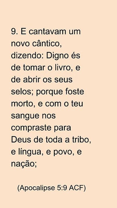 Apocalipse 5:9