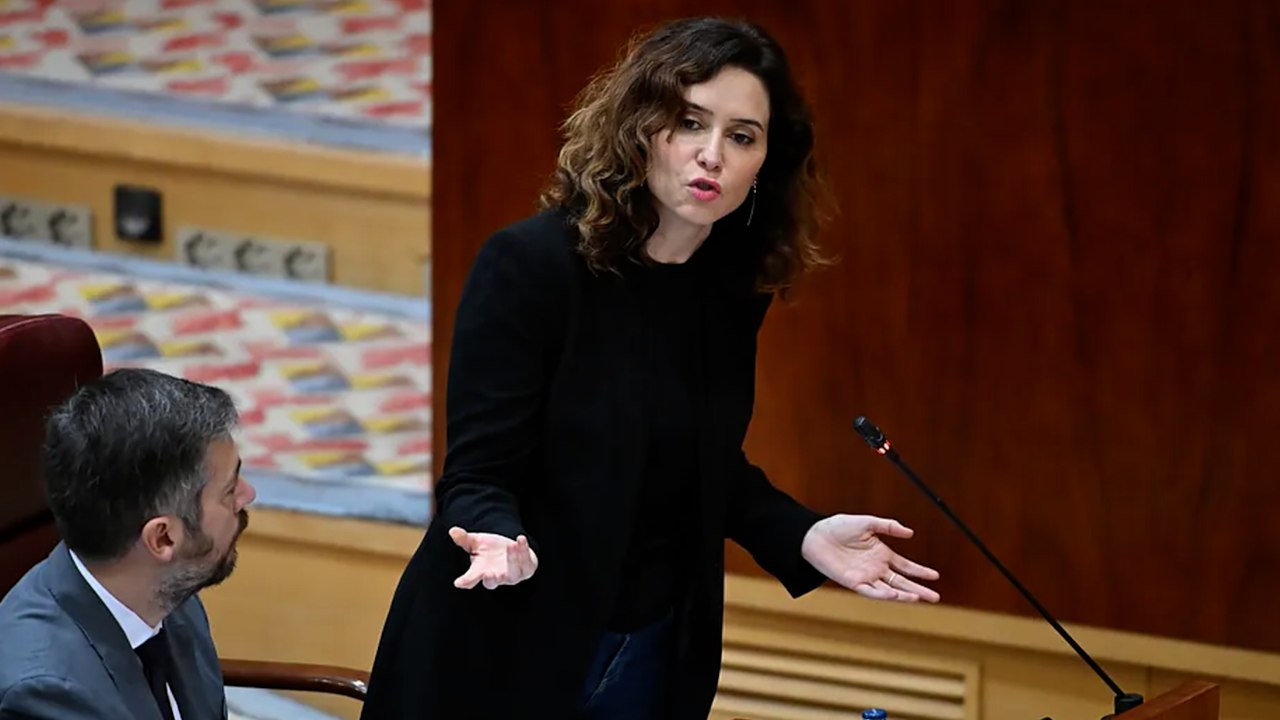 Ayuso: "Apoyo cien por cien que Europa vete a Ribera"