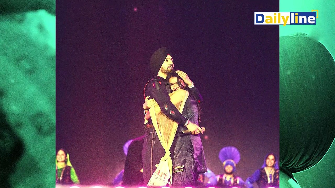 Diljit Viral Video : Stage पर मुंह के बल गिरे Diljit Dosanjh | Diljit Dosanjh Concert || DailyLine