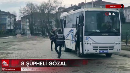 Bartın'da yatırım yönlendirmesi yöntemiyle vurgun: 8 gözaltı